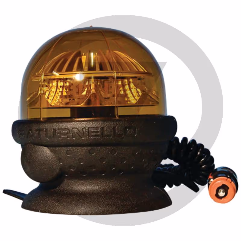 Gyrophare à LED - 12 / 24V, fixation aimantée