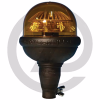 Gyrophare à LED "Saturnello" - 12 / 30 V, support pour tube