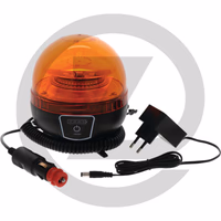 Gyrophare à LED sur batterie - avec batterie rechargeable