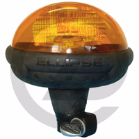 Gyrophare H21 "Ellipse" - 12 / 24 V, support pour gyrophare