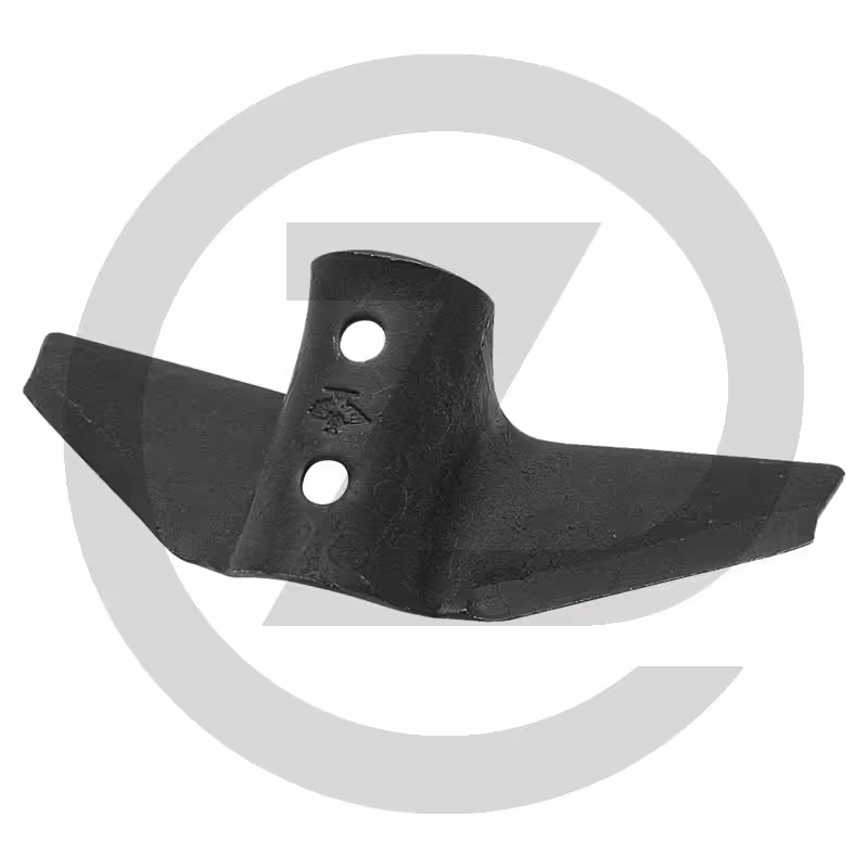Heavy Duty Ailette de soc - "Delta Flex", droite - Avec plaques de carbure soudées