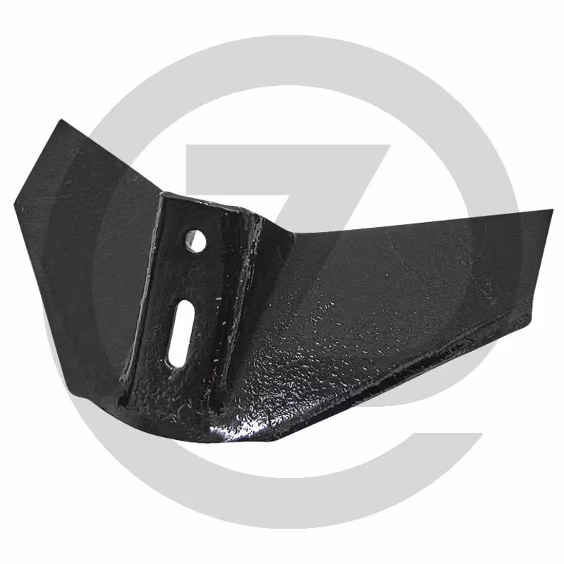 Heavy Duty Ailette de soc - droite - Avec plaques de carbure soudées