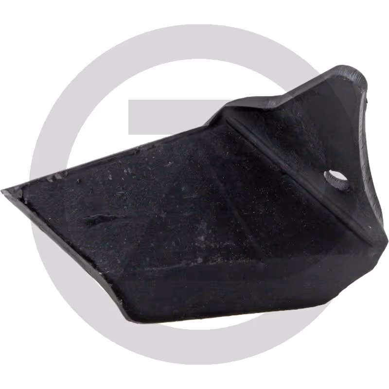 Heavy Duty Ailette de soc - droite - Avec plaques de carbure soudées