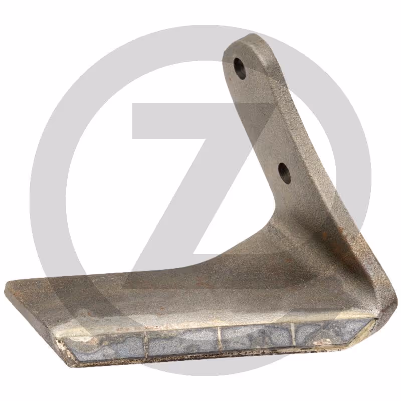 Heavy Duty Ailette de soc - gauche, C-Mix - avec plaques de carbure soudées