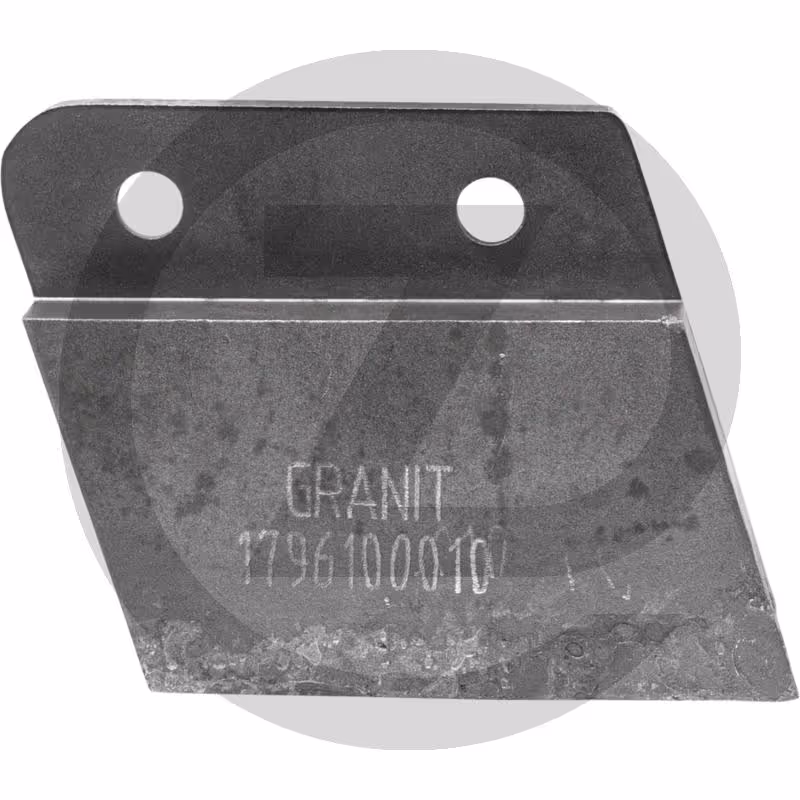 Heavy Duty Bord d'attaque - gauche - avec plaques de carbure soudées