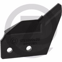 Heavy Duty Coutre avec plaques en carbure