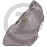 Heavy Duty Dent de broyeur - 2 + 2 pointes