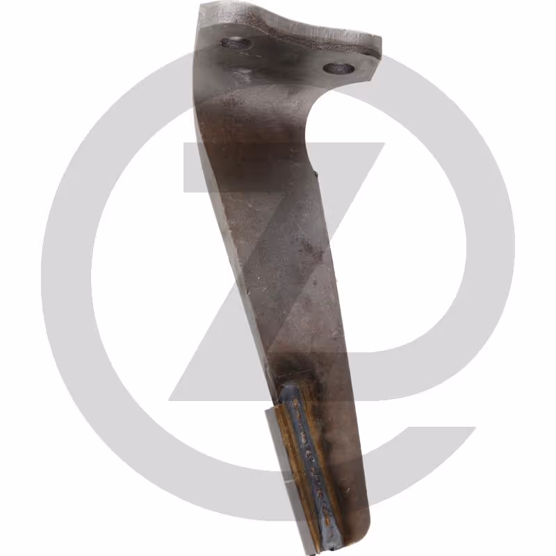Heavy Duty Dent de herse rotative - droite - 2 plaques