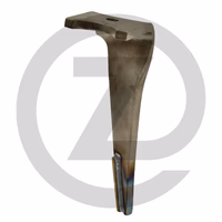 Heavy Duty Dent de herse rotative - droite
