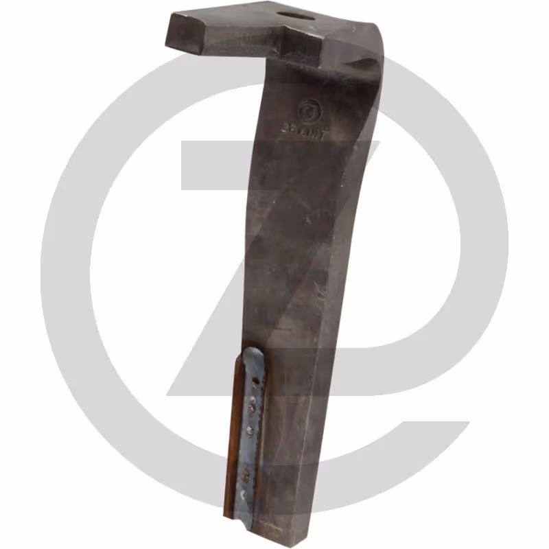 Heavy Duty Dent de herse rotative - gauche, - 2 plaques