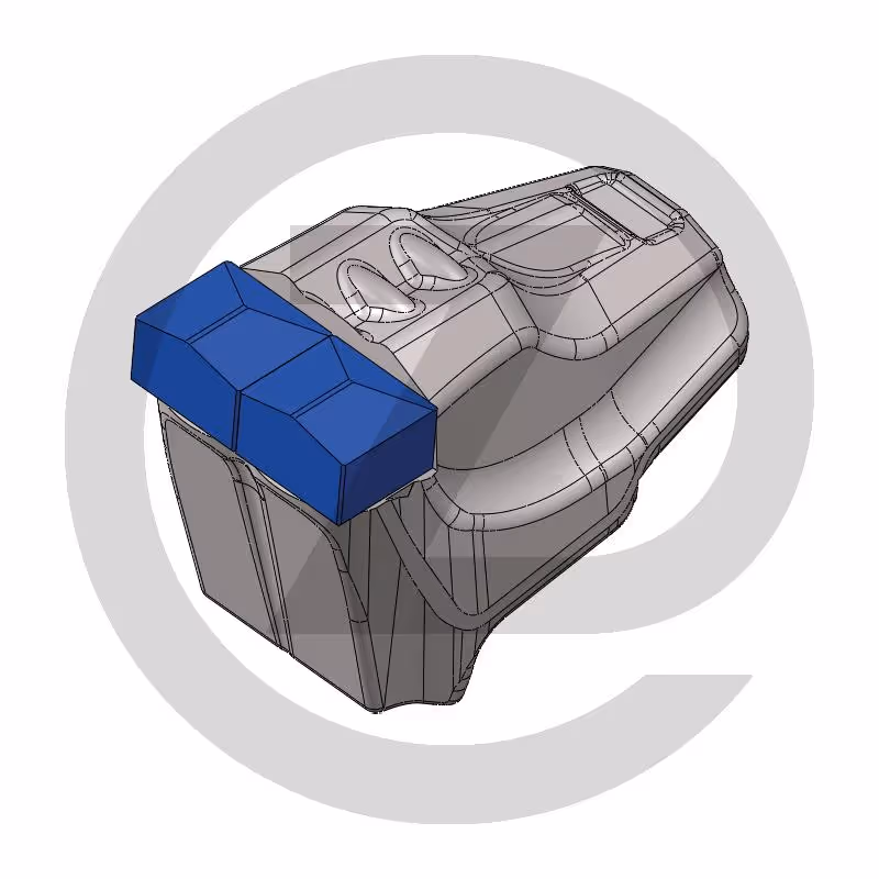 Heavy Duty Outil - marteau - 2 pointes, version C - HD (1 boulon)