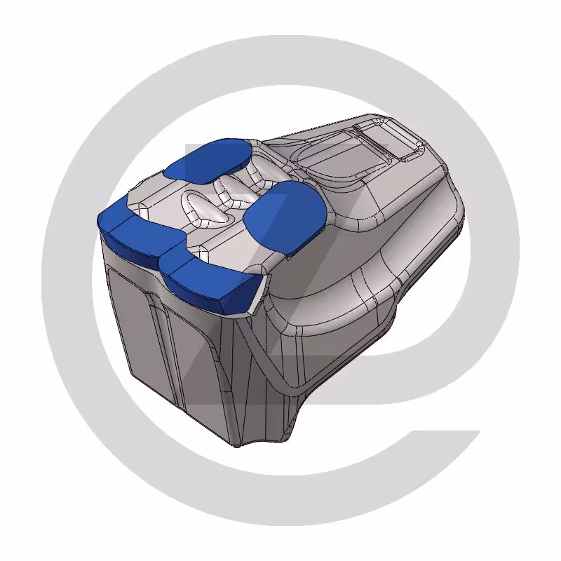 Heavy Duty Outil - marteau - 4 pointes, version C - BP (1 boulon)