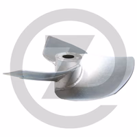 Hélice de mélangeur - type H 58T, Ø 580 mm, galvanisée