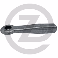 Oeillet d'attelage - tige pleine - Ø oeillet 50 mm, selon DIN 74053