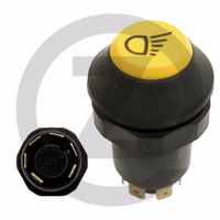 Interrupteur à bouton-poussoir - feux de travail