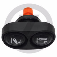 Interrupteur à bouton-poussoir - hydraulique (relevage)