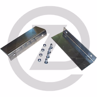 Jeu d'équerres de fixation - convient pour rampes de chargement d'une largeur de 200 et 260 mm