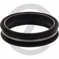 Joint bague coulissante - en fonte dure, joint torique