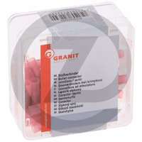 Jonction à sertir - rouge, - pour câbles de 0,5 à 1,5 mm²