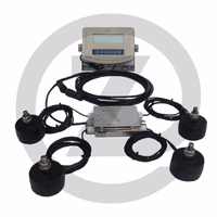 Kit de montage pour système de pesée - avec pieds, convient pour un poids jusqu'à 8000 kg