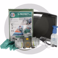 Kit de protection pour produits phytosan - Équipement de protection individuelle lors de la manipulation de produits phytosanitaires, - convient également au transport de marchandises dangereuses (conformément à la directive ADR).