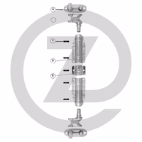 Kit de verrou - en inox