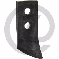Lame de cureuse rotative