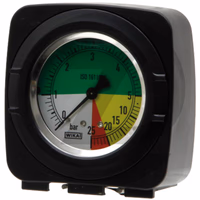 Manomètre - analogue, 0 - 5 - 25 bar