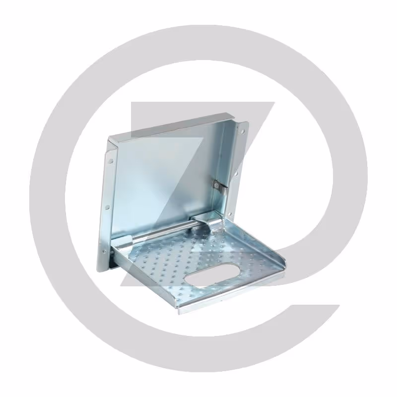 Marchepied - galvanisé, - pour profiles en aluminium