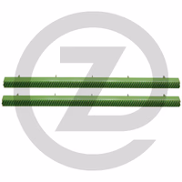 Paire de lattes de batteur - droites