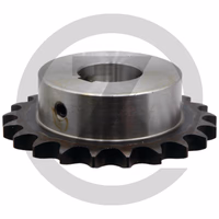 Pignon alésé avec dents renforcées