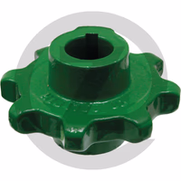 Pignon - arbre d'élévateur de grains, - supérieur