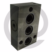 Plaque de fermeture - pour SD80 Oekonomik. - Cette plaque de fermeture est nécessaire pour le montage d'un ou plusieurs distributeurs. - Modèle Oekonomik, modèle étroit pour 4 soupapes.