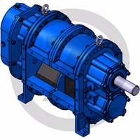 Pompe à lobes rotatifs A136-280 E, arbre
