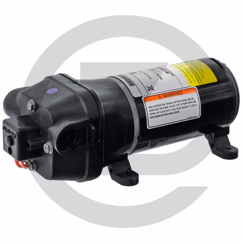 Pompe électrique Quadriplex - 12V/21A, 3 bar - débit max. 22 l/min.