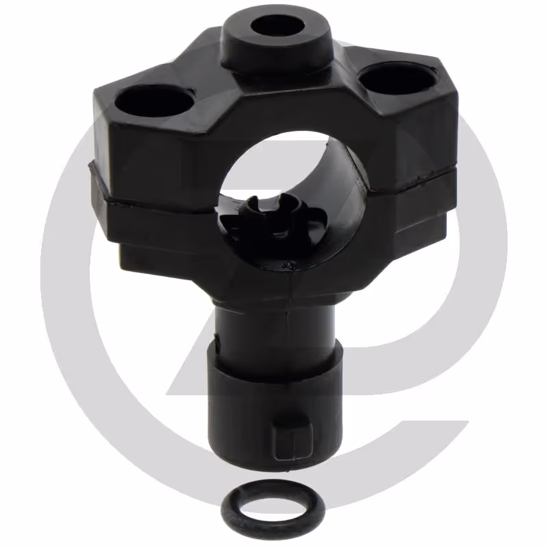 Porte-buse, simple - pour montage de tube - commander 2x vis 670400101 séparément