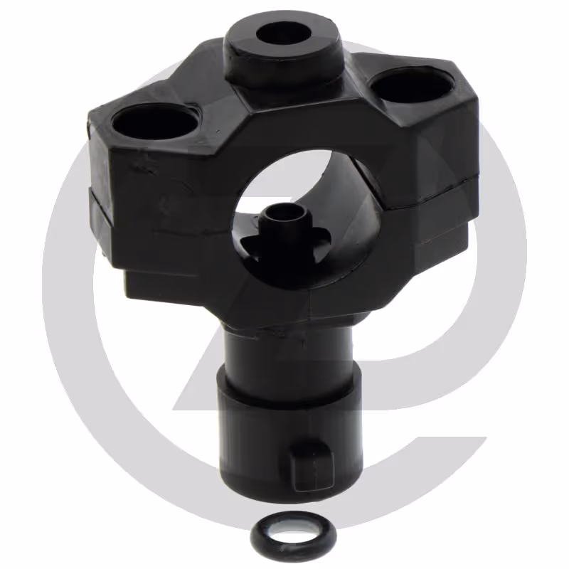 Porte-buse, simple - pour montage de tube - commander 2x vis 670400101 séparément
