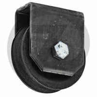 Poulie, complète - Poulie avec étrier 60 mm entièrement montée / M8