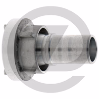 Raccord d'aspiration - avec collerette