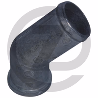 Raccord d'aspiration, coudé