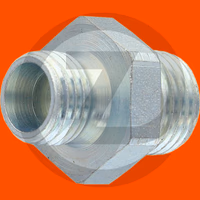 Raccord droit, à visser