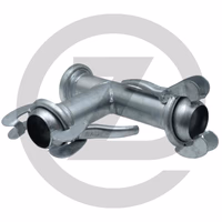 Raccord en T, 89 mm / 3"