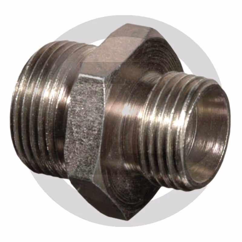 Raccord - M18 x 1,5 court avec cône, - M16 x 1,5 long 34 mm sans cône