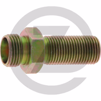 Raccord - M18 x 1,5 court avec cône, - M16 x 1,5 long 34 mm sans cône