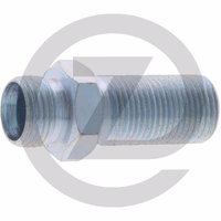 Raccord - M18 x 1,5 court avec cône, - M18 x 1,5 long 34 mm avec cône