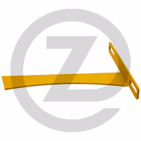 Racleur - pour fixation de disques arrière