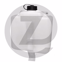 Réservoir de lave-glace - 12 V, 3 l, - avec filtre, pompe et jauge, - goulot de remplissage à visser - (Ø 44 mm)