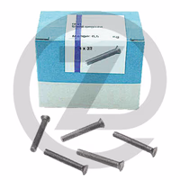 Rivet à tête ronde - 6,3 x 16 DIN 660 - emballage avec env. 100 pièces