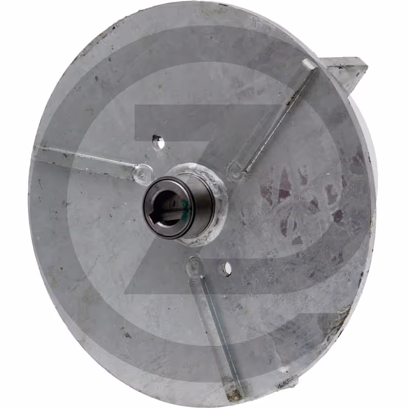 Roue à ailettes - avec bords tranchants - pour assistance de remplissage turbo 8" - pour lisier avec de longues tiges de paille