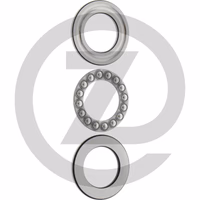 Roulement à billes axial 51105